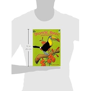 Tropical Birds Coloring Book (Dover Nature Coloring Book)
