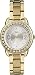 Timex Women's | Gold-Tone Bracelet & Case Swarovski Crystals Dress Watch T2P257