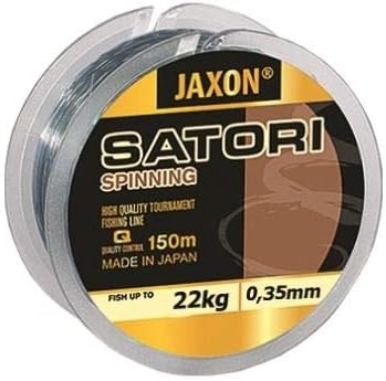JaxonSatori Spinning Fishing Line 150 m Spool Monofilament Line, 0,27mm / 15kg