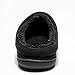 NewDenBer NDB Men's Warm Memory Foam Suede Plush Shearling Lined Slip On Indoor Outdoor Clog House Slippers