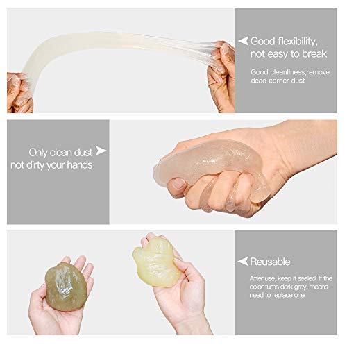 Remove Dust Gel Reusable Soft Peel Away Cleaning Gel Dust Wiper Cleaner for DJI RC Drone Quadcopter - Thumbnail 3