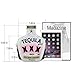 USTYLE Sparkling Bag for Women, Tequila Bottle Shaped Clutch Purse Elegant Handbag (silver)