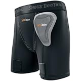 Shock Doctor Women's Power Hockey Short with Pelvic Protector