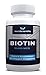 WellScientific Biotin 10,000 mcg - Dietary Supplement (60 Veggie Caps) with Calcium Vitamin B Complex - Promotes Hair Growth and Healthy Skin and Nails