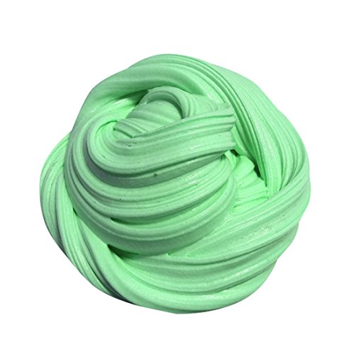 FreshZone Newest Green Fluffy Slime Crystal - Super Soft, Fluffy Floam Slime Sludge Toys Gifts, Scho - //coolthings.us