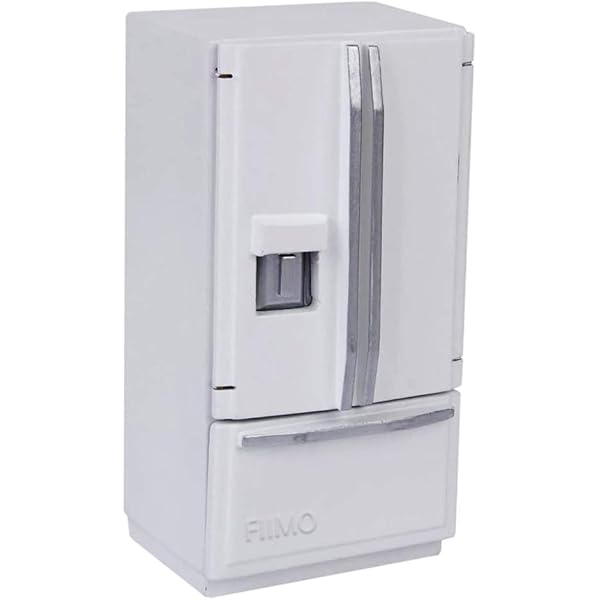 miniature refrigerator dollhouse