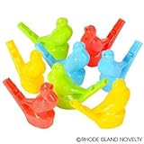 Warbling Bird Whistles, School Party Pack of 24.