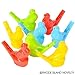 Warbling Bird Whistles, School Party Pack of 24.
