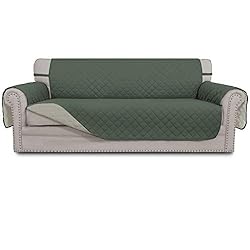 Easy-Going Reversible Couch Cover for 3 Cushion