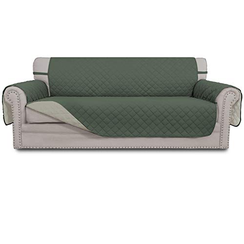 Easy-Going Reversible Couch Cover for 3 Cushion