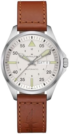 Amazon.com: Hamilton Khaki Aviation Automatic Men's Watch, 42mm