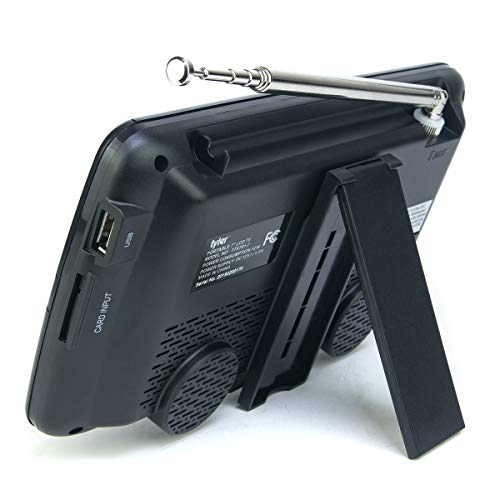 Tyler 7" Portable 720p TV LCD Monitor Rechargeable Battery Powered