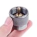 Walmeck- Camping Stove Adapter 1LB Propane Small Tank Input EN417 Lindal Valve Output