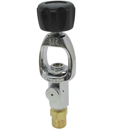 Used SCOTT 4500psi CGA347 Standard SCBA Cylinder Valve – For PCP Air Guns & Tanks