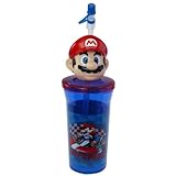 New Super Mario Bottle Tumbler Toys Perfect for Birthday Party Favor Goodie bags - WONDERS SHOP USA