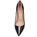 Lovirs Womens Black Pointed Toe High Heel Slip On Stiletto Pumps Wedding Party Basic Shoes 6 M US