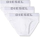 Diesel Men's Diesel Men's Blade 3-pack Cotton-blend Stretch Brief Underwear, -white, S