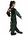 Kids Unisex Dragon Onesie Pajamas Animal Costume Sleepwear with Monster Slipper Age 2-10 Years