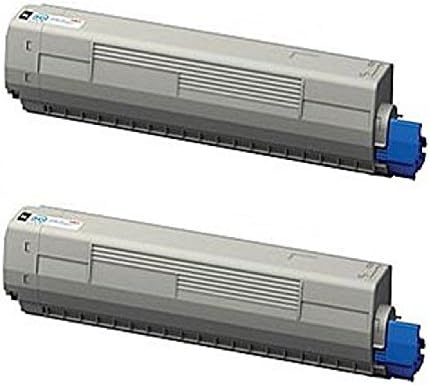 WOC: OKI-Okidata 44844512 (C831) Compatible Replacement Toner Cartridges 2-Pack (2x Black)