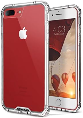 iPhone 7 Plus Case, XFEND [ Drop / Shock / Scratch Absorption Protection ] TPU Bumper + PC Back Case for Apple iPhone 7 Plus Cases Smartphone (Crystal Clear)