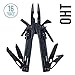 LEATHERMAN, OHT One Handed Multitool with Spring-Loaded Pliers and Strap Cutter, Black with MOLLE Black Sheath (FFP)