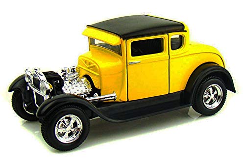 1929 Ford Model A Yellow 1/24 Diecast Model Car