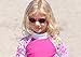 Tuga Baby/Toddler UV 400 Sunglasses w/ 2 Straps & Case, Blue