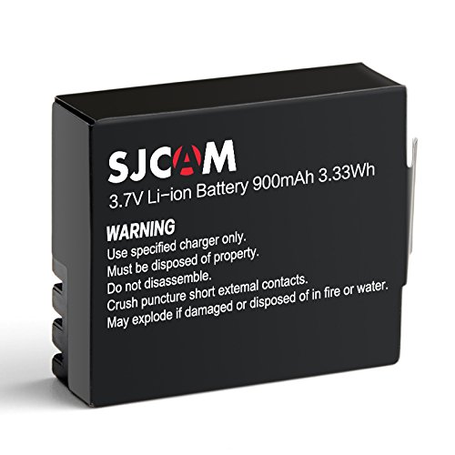 Sjcam replacement battery 900mah for m10wifi/sj4000/sj4000wifi/sj…
