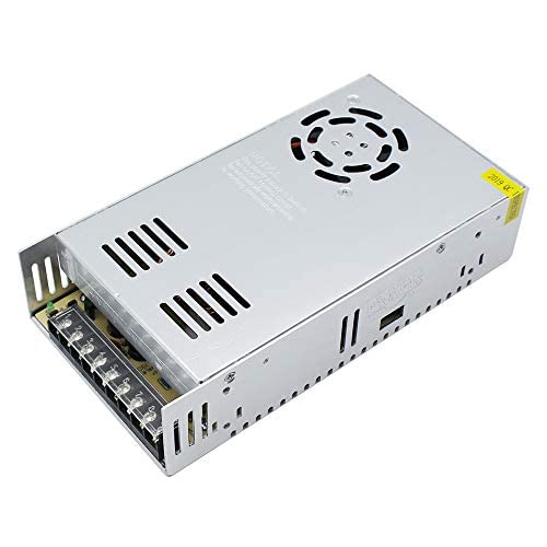 inShareplus 24V 15A 360W, DC Universal Regulated Switching Power Supply, Converter AC 110/220V to DC 24 Volt LED Driver, Transformer,Adapter for LED Strip Light, 3D Printer, Computer Project, CCTV