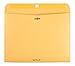 Quality Park 9 x 12 Clasp Envelopes, Deeply Gummed Flaps for Permanent Secure Seal, Great for Filing, Storing or Organizing Documents, 28 lb. Brown Kraft, Open Side, 100/Box (QUA38090)