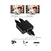 HDMI Splitter 1 in 2 Out Movcle4k HDMI Splitter Full HD 1080P 1X2 Port Box Hub with Adapter v1.4 Powered Certified for 3D Support and for Dual Monitors