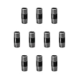 1/2"x2" Industrial Pipe, Home TZH 10 Pack Iron
