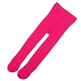 HDE Kids Winter Stockings Girls Cable Knit Footed Tights