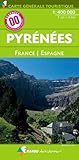 Pyrenees France / Spain Hiking Map 1:400K (Rando) (CARTE GENERALE TOURISTIQUE) (French Edition) by