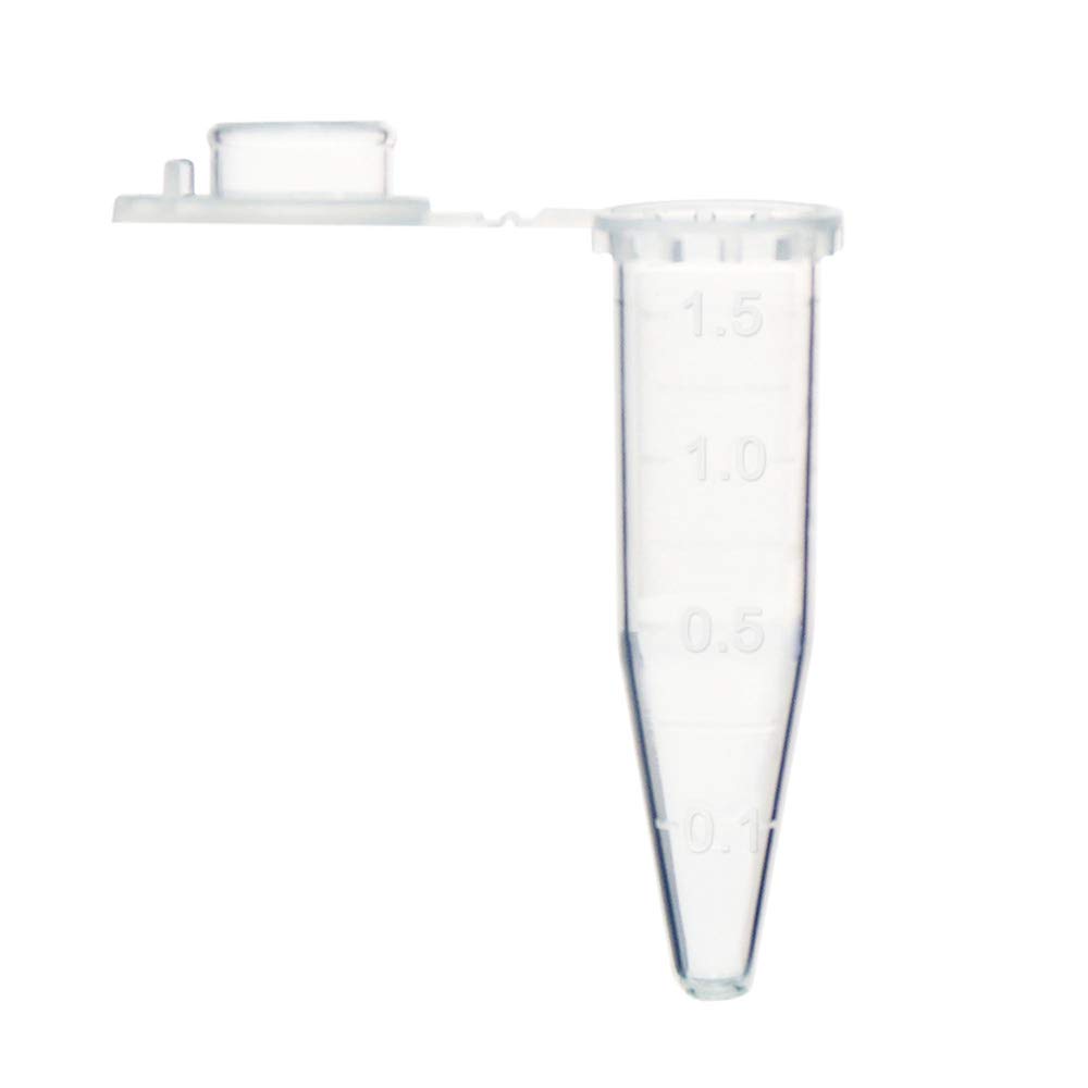 ULAB Scientific Autoclavable Microcentrifuge Tubes 1.5ml with Hinged Lid, Falcon Tube, Frosted Writing Area, Polypropylene Graduated Microcentrifuge Tubes, Pack of 500, UCT1003