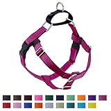 2 Hounds Design Freedom No-Pull Dog Harness | X-Small - XX-Large Adjustable Pet Harness for Small and Large Breeds | Made in USA (5/8