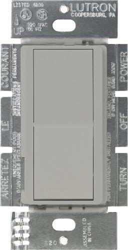 Lutron CA-4PS-GR Diva 15 A 4-Way Switch, Gray by Lutron