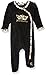 Juicy Couture Baby Girls' Velour Coverall, Black, 6-9 Months