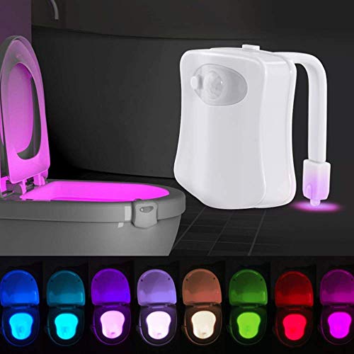 Led Toilet Bowl Light Motion Sensor Activated 8 Color Changing Bathroom Bowl Light Warm dimmable Per Led Toilet Bowl Light Motion Sensor Activated 8 Color Changing Bathroom Bowl Light Warm dimmable Per