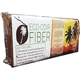 ECO-COIR Compressed Coco Fiber Peat 1.45-Pound (645 Gram) Brick