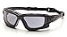 Pyramex Safety Pyramex I-Force Slim Safety Goggle, Black Frame/Gray Anti-Fog Lens