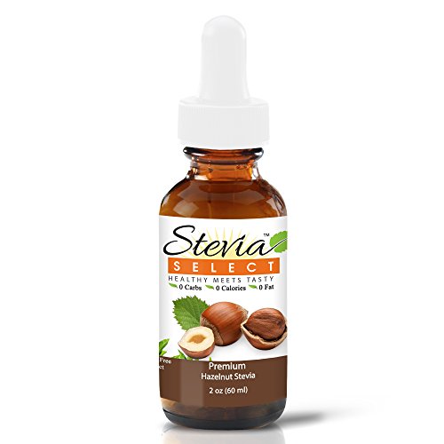 image for Liquid Stevia Hazelnut-Stevia Select Natural Sweetener-Stevia Drops Fr