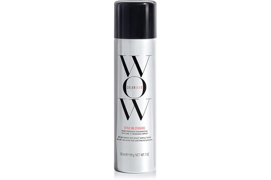 COLOR WOW STYLE ON STEROIDS Texturizing Spray – Achieve Instant Sexy Volume and Texture | Non-Sticky & Moisturizing