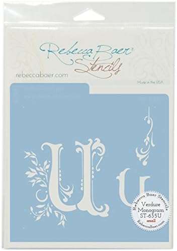 Rebecca Baer Stencil 5.75"X5.75"-U