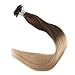 Full Shine Blonde Wire Extensions Real Human Hair 80 Gram Honey Blonde Highlight Beach Blonde Secret Headband Extensions Blonde One Piece Hair Extensions With 2 Removable Clips 18 Inch