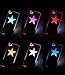 Star Sense Flash light Case Cover for Apple iPhone 4 4S 4G LED LCD 6 Color Changed