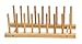 Trademark Innovations Multi-Purpose Bamboo Plate Holder and Pot Lid Organizer