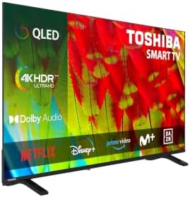 43QV1563DG TV QLED de 43 polegadas, 4K UHD, Smart TV, Frameless, HDR10, Dolby Audio, compatível com Alexa, gama 2026
