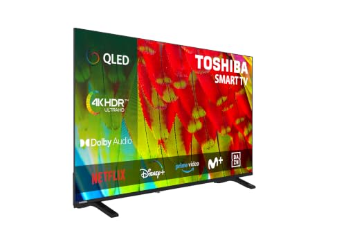 43QV1563DG Televisor 43 Pulgadas QLED, 4K UHD, Smart TV, sin Marcos, HDR10, Dolby Audio, Compatible con Alexa, Gama 2026
