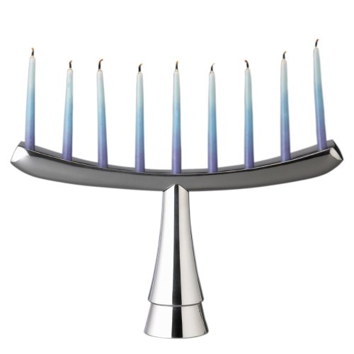 Nambe 12-1/2-inch x 7-1/2-inch Menorah